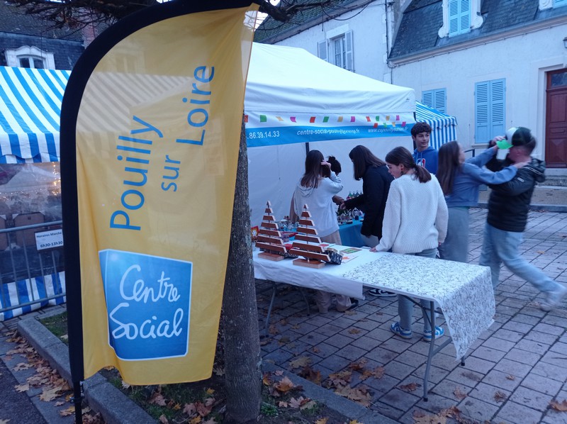 Secteur Jeunes au marché de Noël de Pouilly