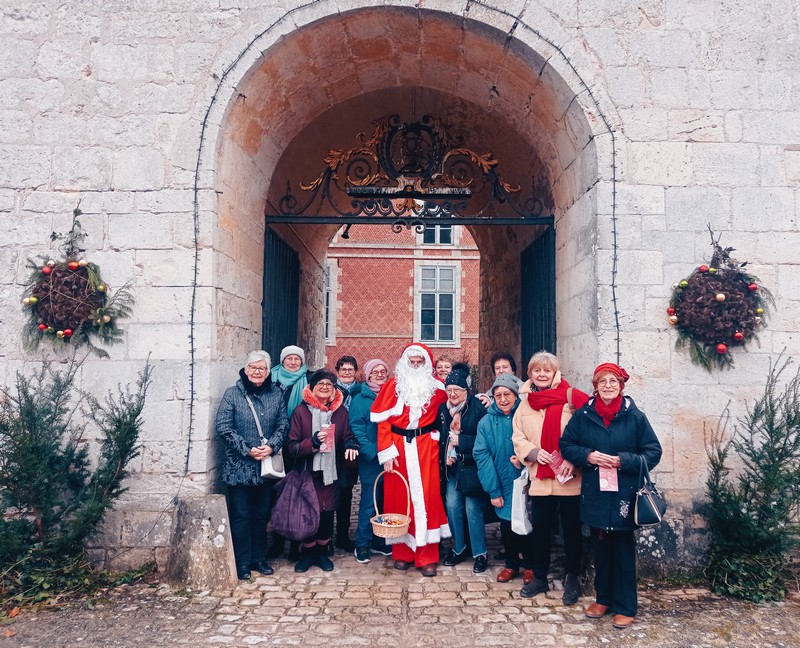 Sortie de Noël au château de La Bussière 2024