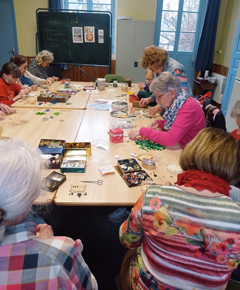 Atelier créatif du 29 janvier 2025