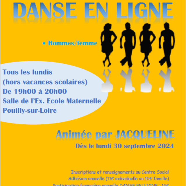 Danse en ligne hommes/femmes