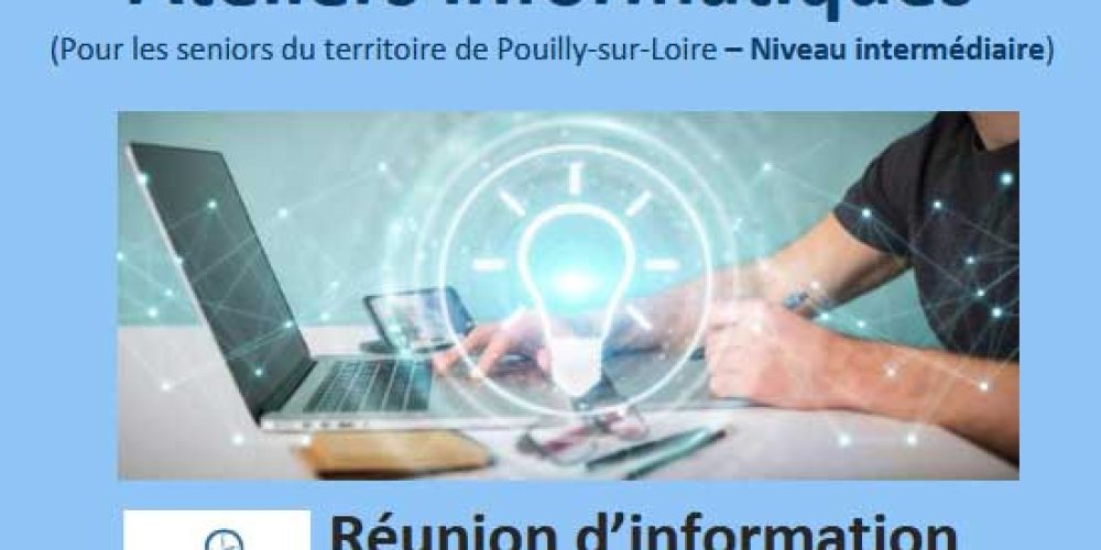 Seniors : ateliers informatiques