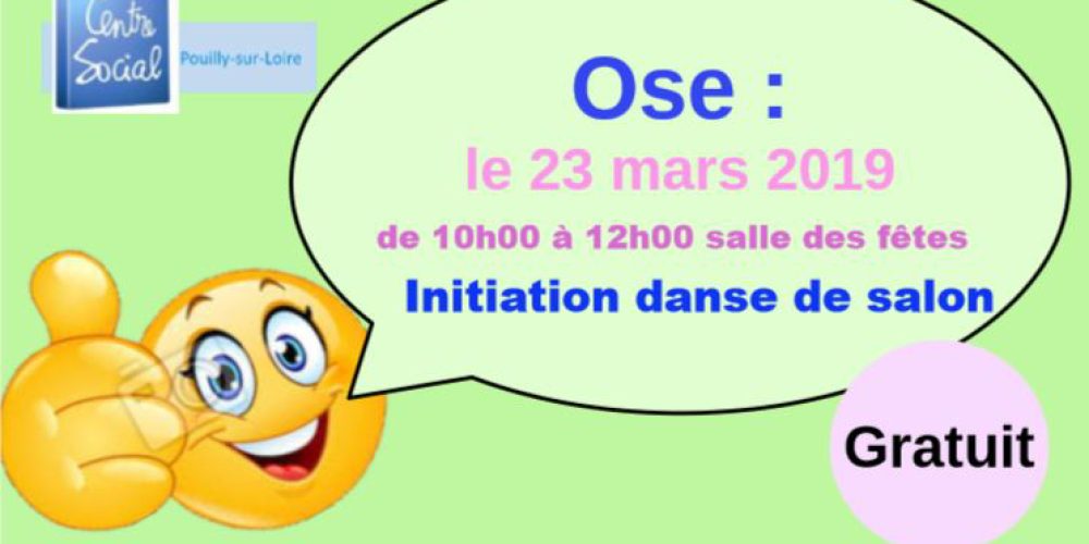 Initiation danse de salon