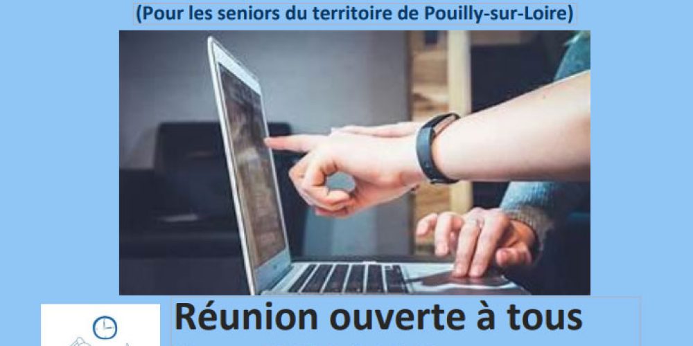 Seniors : réunion ateliers numériques mercredi 21 juin à 14h30