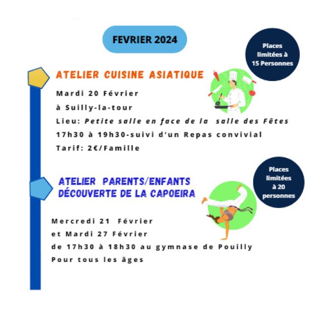 En février : Ateliers parents &#8211; enfants