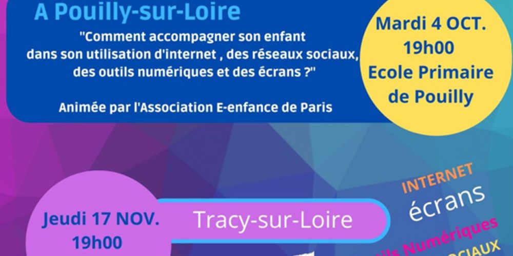 Conférences : comment accompagner son enfant dans son utilisation d’internet