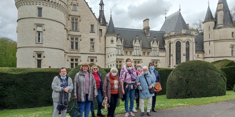 Belle visite du Château du Nozet