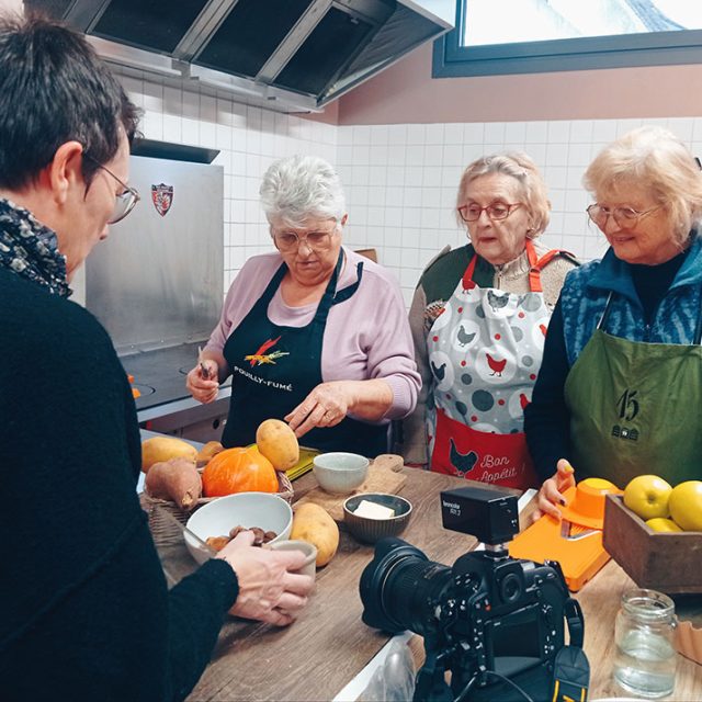 Atelier cuisine dans le cadre du projet « Cuisine du terroir »