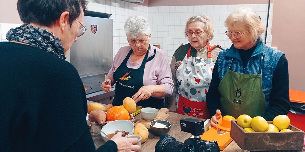 Atelier cuisine dans le cadre du projet « Cuisine du terroir »