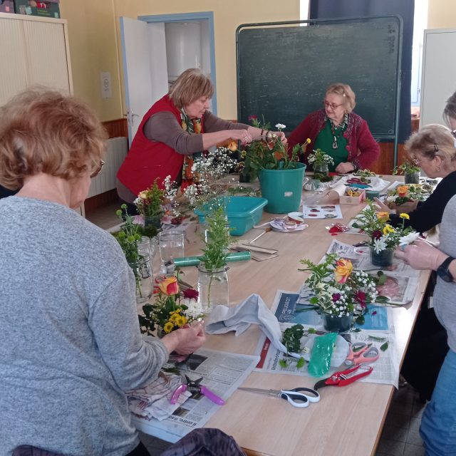 Coin Seniors : atelier composition florale