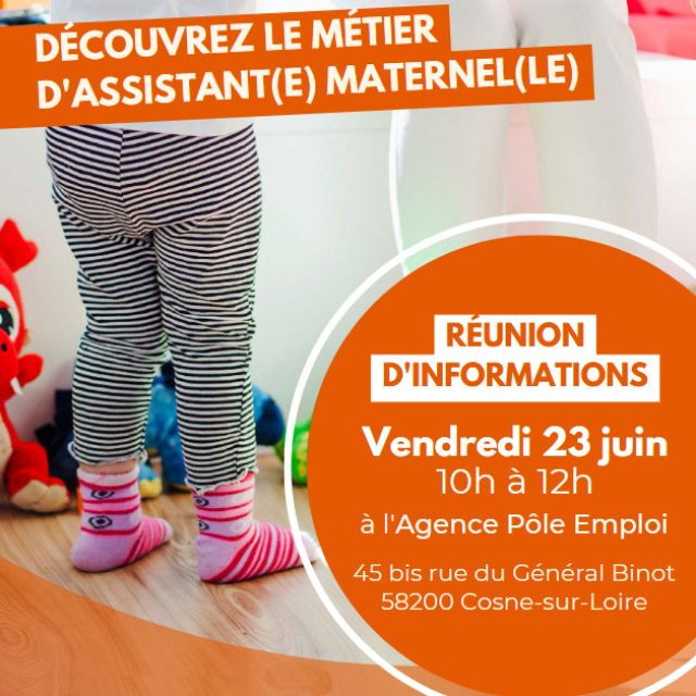 Réunion de promotion du métier d&rsquo;Assistante Maternelle