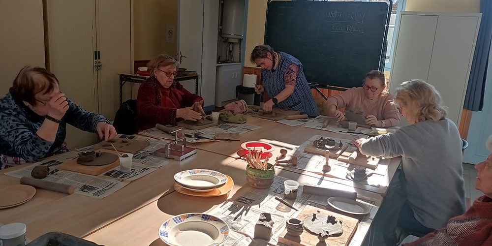 Coin seniors : atelier découverte de l’argile