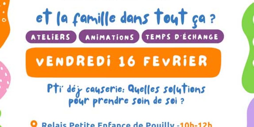 Pti’Dej causerie : vendredi 16 février