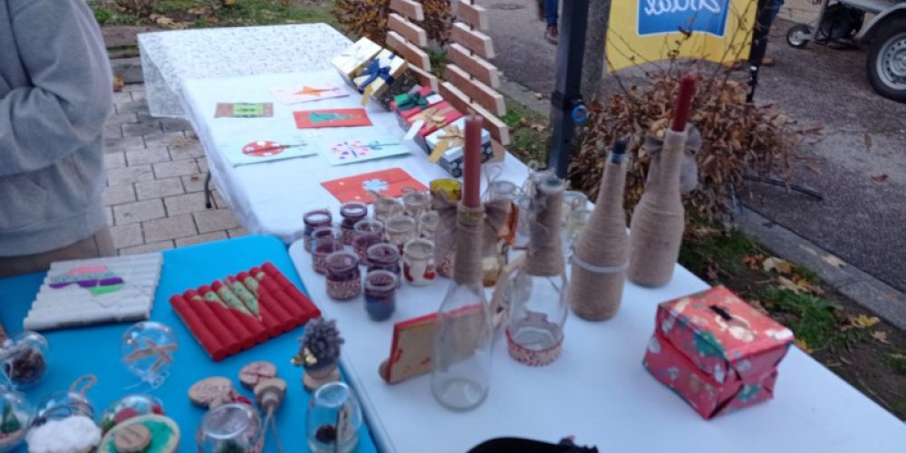 Participation des ados du Secteur Jeunes au marché de Noël de Pouilly